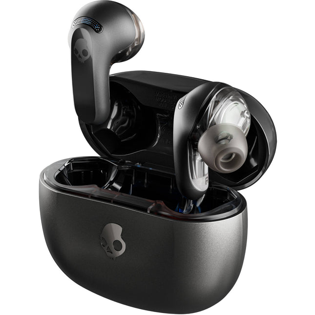 Skullcandy Rail ANC Auriculares Inalámbricos True Wireless Negro ANC 38h batería IPX4 resistente agua