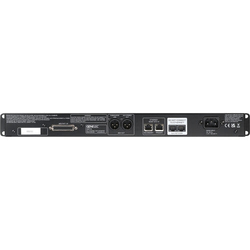 Genelec 9401A Dispositivo de Gestión Audio Multicanal 16 Canales AES67 AES/EBU