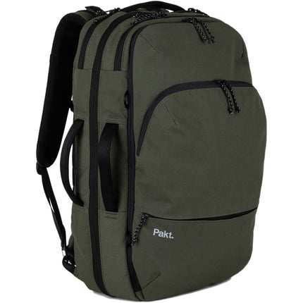 Pakt Travel Mochila de Viaje Forest 35L con Compartimento para Laptop 16" y Nylon Resistente al Agua