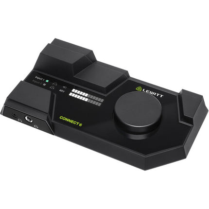 Lewitt CONNECT 6 Interfaz de Audio 6x6 USB-C 96 kHz 24-Bit con Software Cubase