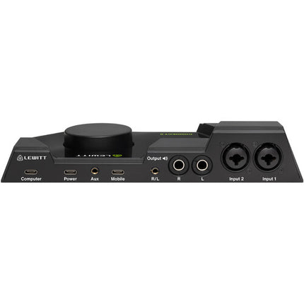 Lewitt CONNECT 6 Interfaz de Audio 6x6 USB-C 96 kHz 24-Bit con Software Cubase