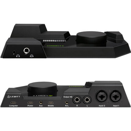 Lewitt CONNECT 6 Interfaz de Audio 6x6 USB-C 96 kHz 24-Bit con Software Cubase