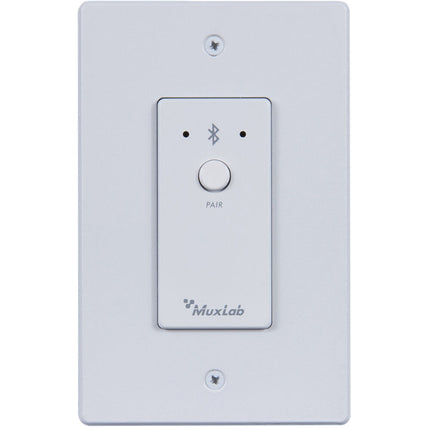 MuxLab Interfaz de Audio Bluetooth a Dante Blanco Bluetooth 5.0 PoE