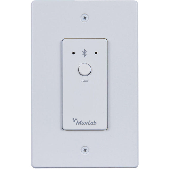 MuxLab Interfaz de Audio Bluetooth a Dante Blanco Bluetooth 5.0 PoE