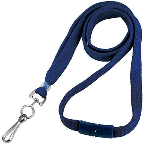 BRADY PEOPLE ID Cordón Desprendible 3/8" Azul Marino 36" 100 Unidades