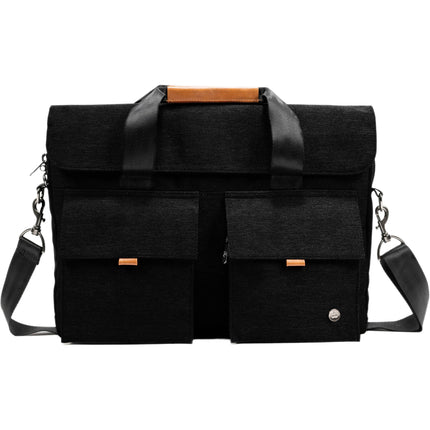 PKG International Richmond Bolso Mensajero Slim para Portátil 16" 10L Negro