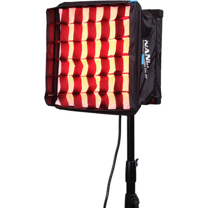 Nanlite PavoSlim 60C RGB Panel LED para Producción 7074 Lux 12.1x11.8"