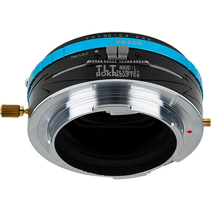 FotodioX Pro TLT ROKR Adaptador Tilt-Shift para lentes Nikon F con 10mm Shift y 10° Tilt