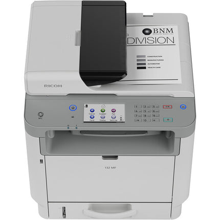 Ricoh 132 MF Impresora Láser Multifunción Monocromo 34 ppm 4.3" Touchscreen