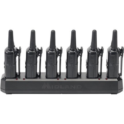 Midland Biztalk Cargador de Radio para LTX600 Serie 6 Unidades con Montaje en Pared