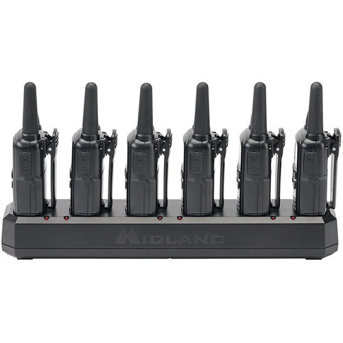 Midland BizTalk FRS LXT600BBX6 Radio de Negocios 6 Radios 36 Canales 121 Códigos