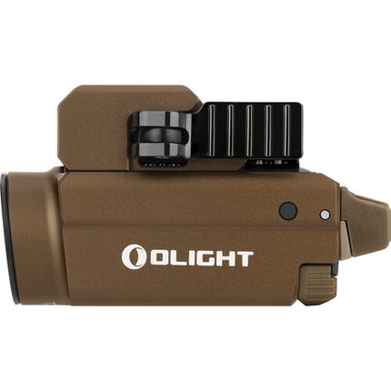 Olight Baldr S BL Linterna Recargable para Armas Luz Blanca 800 Lumen Láser Azul
