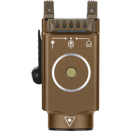 Olight Baldr S BL Linterna Recargable para Armas Luz Blanca 800 Lumen Láser Azul