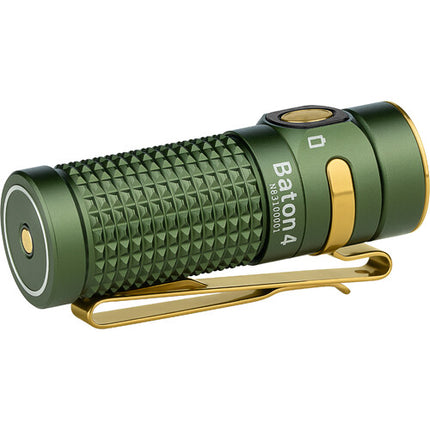 Olight Baton 4 Linterna Recargable 1300 Lúmenes IPX8 Verde OD