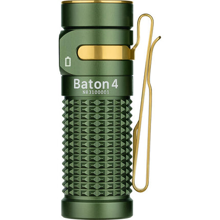 Olight Baton 4 Linterna Recargable 1300 Lúmenes IPX8 Verde OD