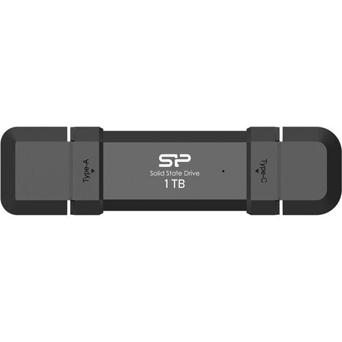 Silicon Power 1TB DS72 Unidad SSD portátil 1050 MB/s USB-C USB-A