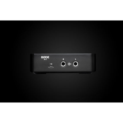RODE AI-1 USB-C Interfaz de audio USB 24-Bit 96 kHz 1 Mic incluido Ableton Live Lite