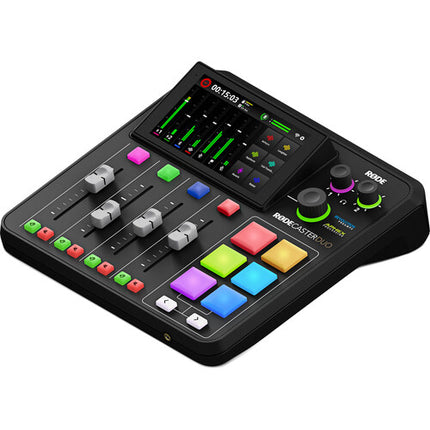 RODE RODECaster Duo Kit de Podcast Micrófono Dinámico PodMic y Soporte de Escritorio