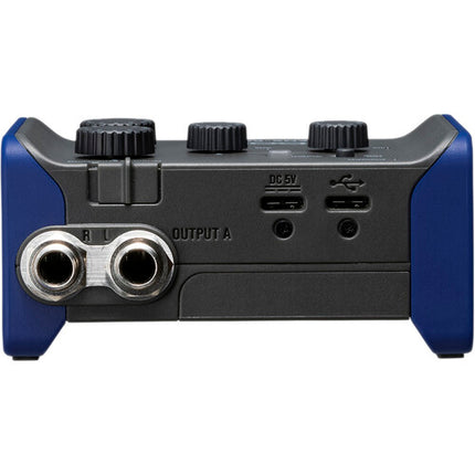 Zoom AMS-24 Interfaz de Audio USB-C 24 Bit 96 kHz 2 Preamp Mic