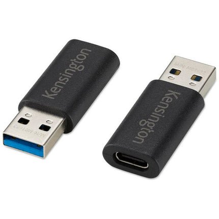 Kensington CA1020 Adaptador USB A a USB C 3.2 Gen 2 Plug and Play