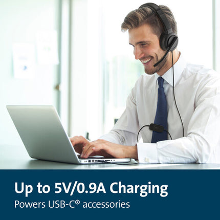 Kensington CA1020 Adaptador USB A a USB C 3.2 Gen 2 Plug and Play
