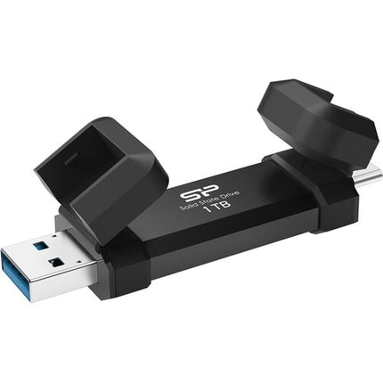 Silicon Power 1TB DS72 Unidad SSD portátil 1050 MB/s USB-C USB-A