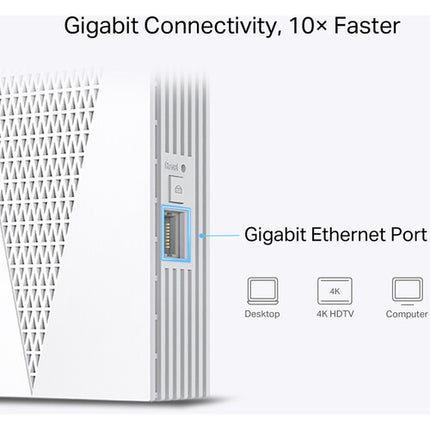 TP-Link RE615X AX1800 Extensor de Red Wi-Fi 6 Dual Band 1775 Mb/s Gigabit