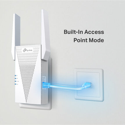 TP-Link RE615X AX1800 Extensor de Red Wi-Fi 6 Dual Band 1775 Mb/s Gigabit