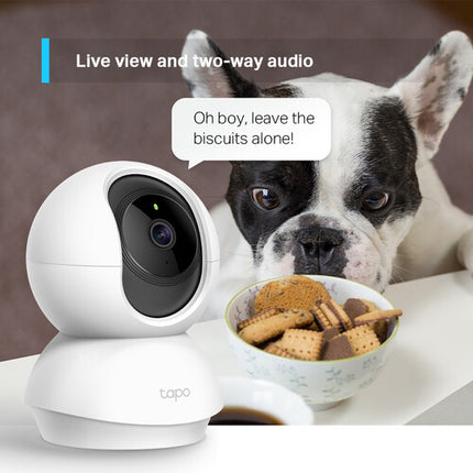 TP-Link Tapo C210 Cámara de seguridad interior Wi-Fi 3MP Pan y Tilt visión nocturna 4-Pack