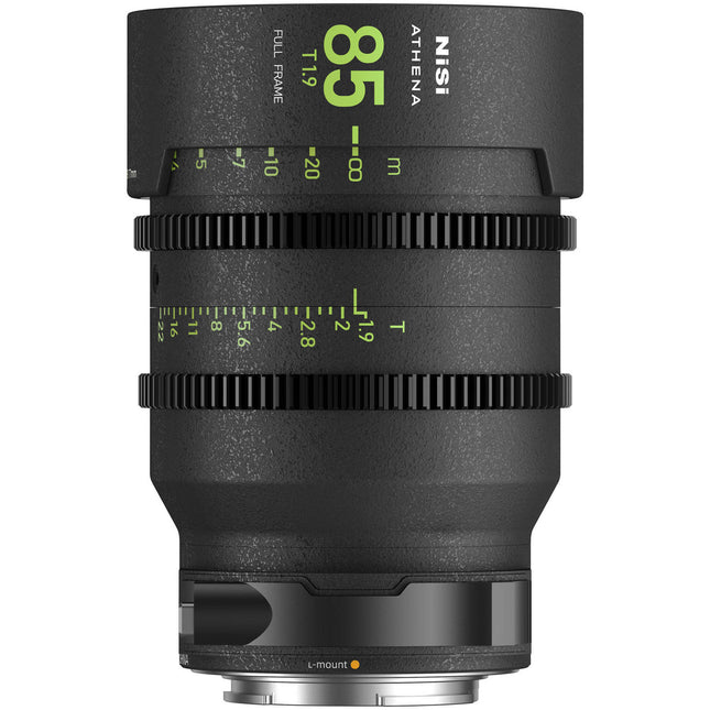 NiSi ATHENA PRIME 85mm T1.9 lente Full Frame montura L filtro integrado