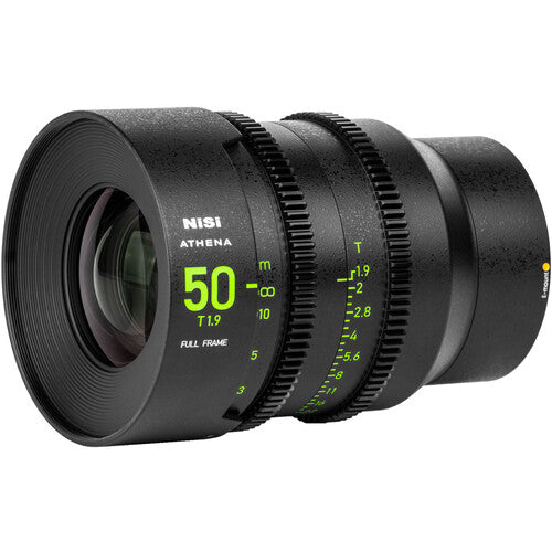 NiSi ATHENA PRIME 50mm T1.9 Lente Full Frame diámetro 80mm 10 hojas diafragma