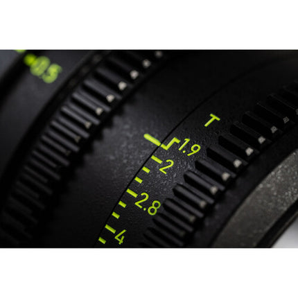 NiSi ATHENA PRIME 50mm T1.9 Lente Full-Frame con montaje L filtro drop-in