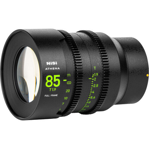 NiSi ATHENA PRIME 85mm T1.9 Lente Full Frame Apertura T1.9 10 Láminas
