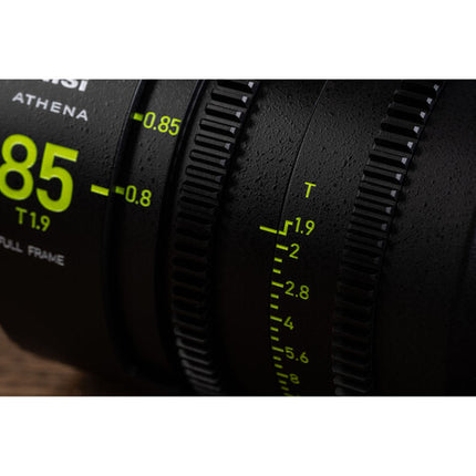 NiSi ATHENA PRIME 85mm T1.9 lente Full Frame montura L filtro integrado