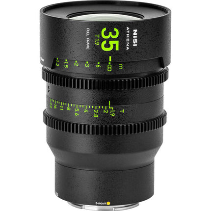 NiSi ATHENA PRIME T2.4 1.9 Kit de 5 lentes full-frame 14 25 35 50 85mm estuche rígido