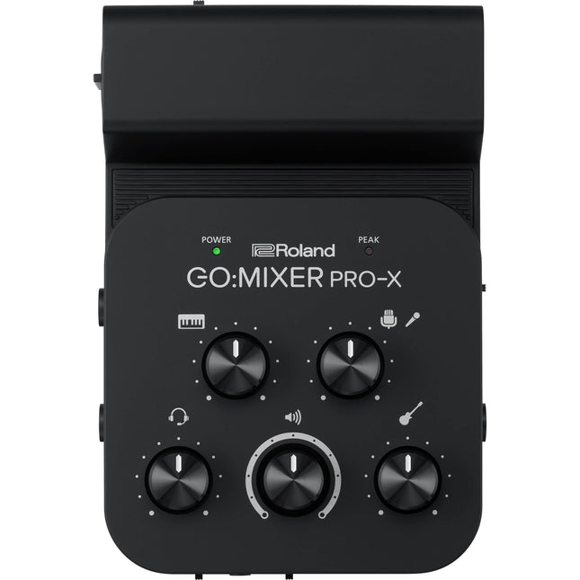 Roland GO:MIXER PRO-X mezclador de audio para smartphones con entradas de guitarra y micrófono y cables incluidos
