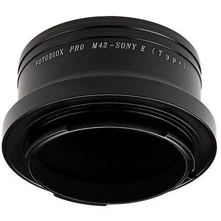 FotodioX Adaptador de Montura de Lente M42 Tipo 2 para Cámara Sony E-Mount con Enfoque Infinito y Anillo de Acero Inoxidable