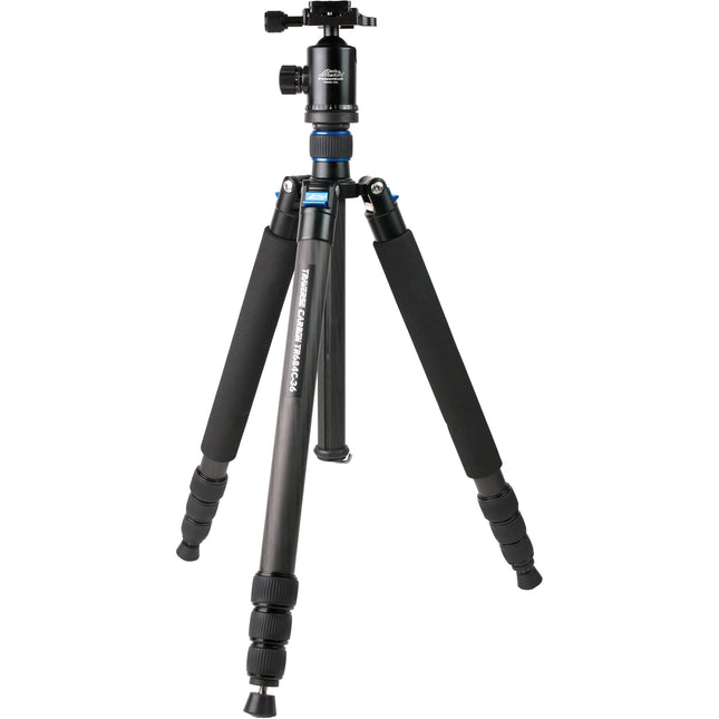 Davis & Sanford Traverse TR684C-36 Trípode de Fibra de Carbono 68 Pulgadas Capacidad 18 lb con Cabezal de Bola Dual y Columna Corta