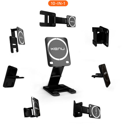 Kenu Stance+ Soporte para Smartphone MagSafe 10 en 1 Aluminio Durable
