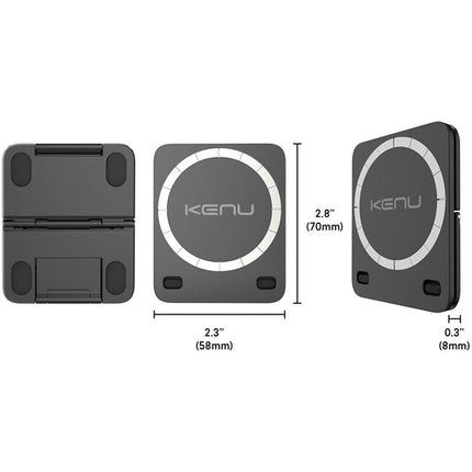 Kenu Stance+ Soporte para Smartphone MagSafe 10 en 1 Aluminio Durable