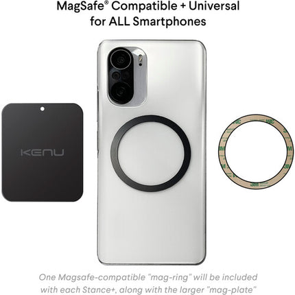 Kenu Stance+ Soporte para Smartphone MagSafe 10 en 1 Aluminio Durable
