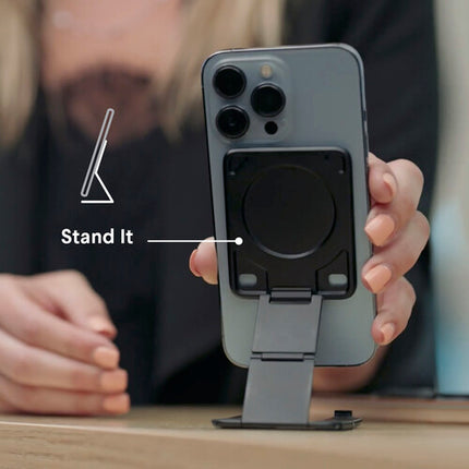 Kenu Stance+ Soporte para Smartphone MagSafe 10 en 1 Aluminio Durable