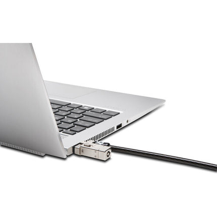 Kensington Slim NanoSaver 2.0 candado dual con cable de acero 1.8 m y sistema 5 mm