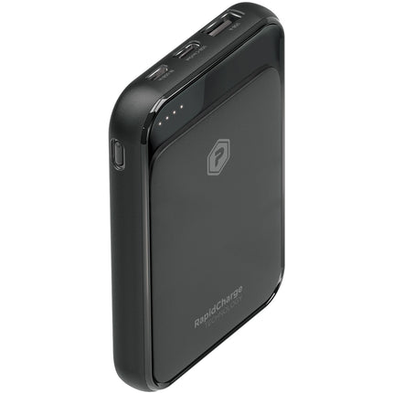 PowerPeak Power Bank portátil 5000mAh carga doble USB-C USB-A