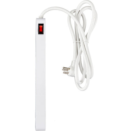 Protector de sobretensión Watson 10 tomas 2450 julios con 4 puertos USB blanco