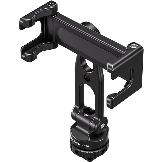 Leofoto Phone Clamp con Montura Fría para Smartphones 2.5 a 3.5 Pulgadas