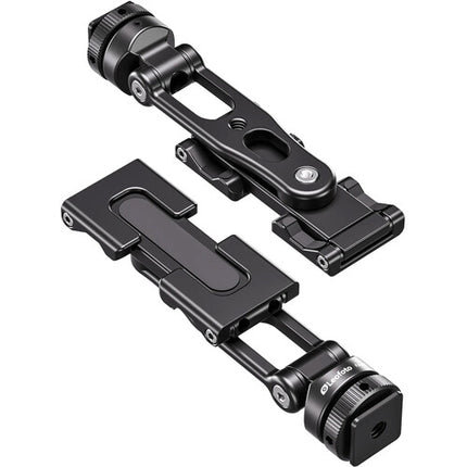 Leofoto Phone Clamp con Montura Fría para Smartphones 2.5 a 3.5 Pulgadas