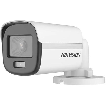 Hikvision ColorVu DS-2CE10DF0T-F Cámara Mini Bala Analógica HD Exterior 2MP 2.8mm IP67
