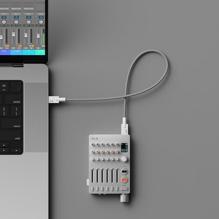teenage engineering TX-6 Mezclador Ultraportátil Pro 6 Entradas 2 Salidas Batería 8h USB-C