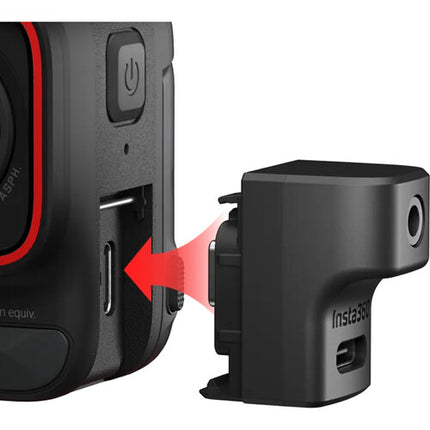 Insta360 Microphone Adapter para ACE y ACE PRO Entrada Audio 3.5mm USB-C
